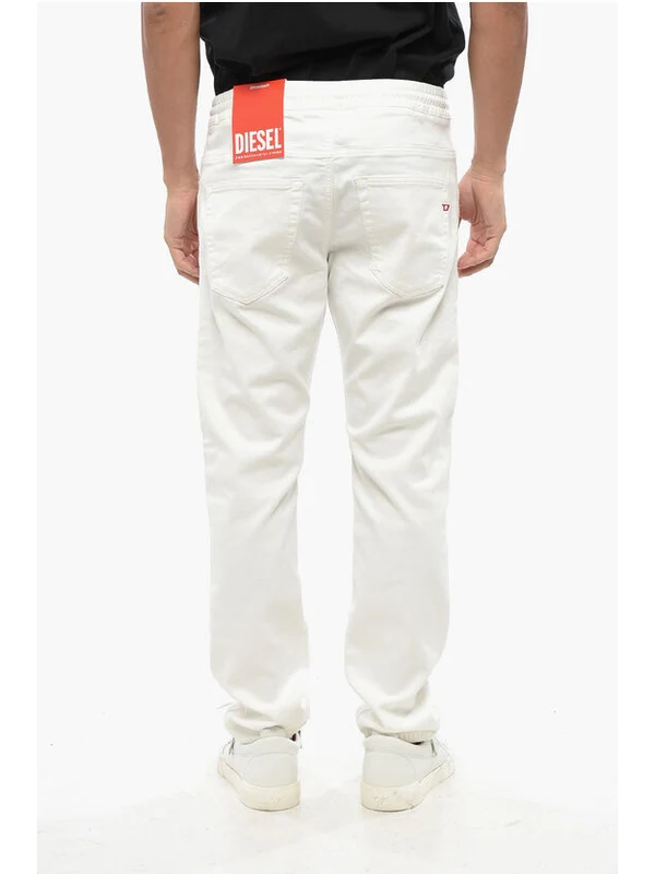 Diesel White Denim Pants - Image 2
