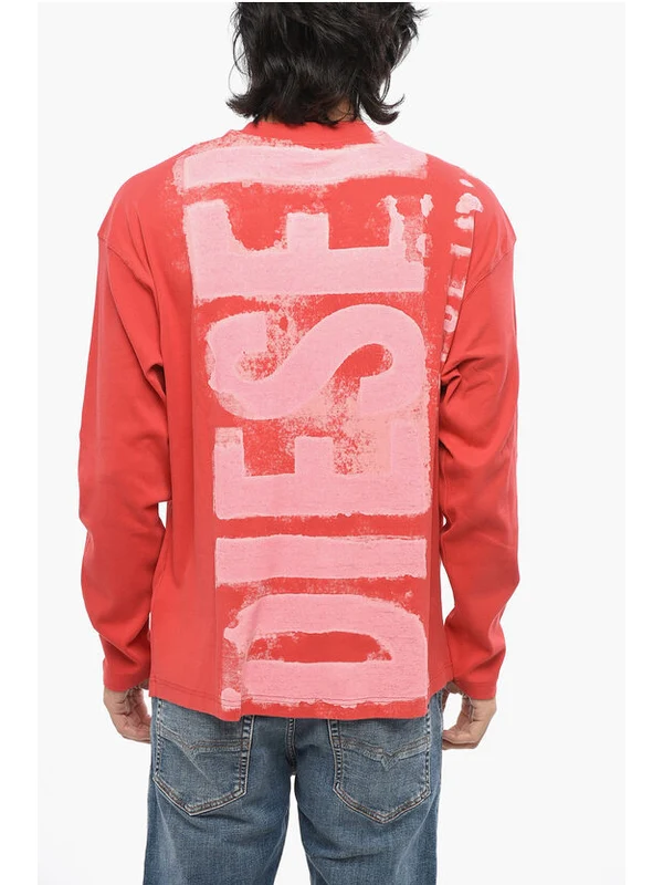 Diesel Orange Long Sleeve - Image 2