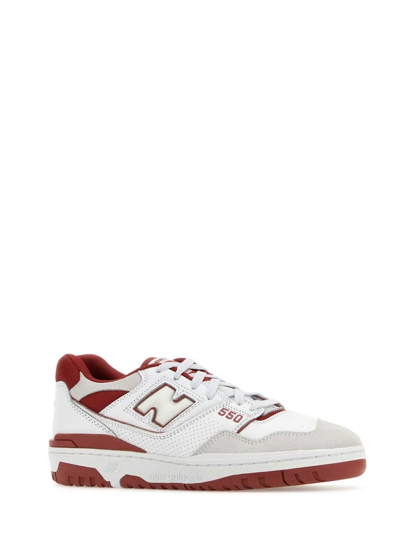 New Balance White Low Top Sneakers - Image 2