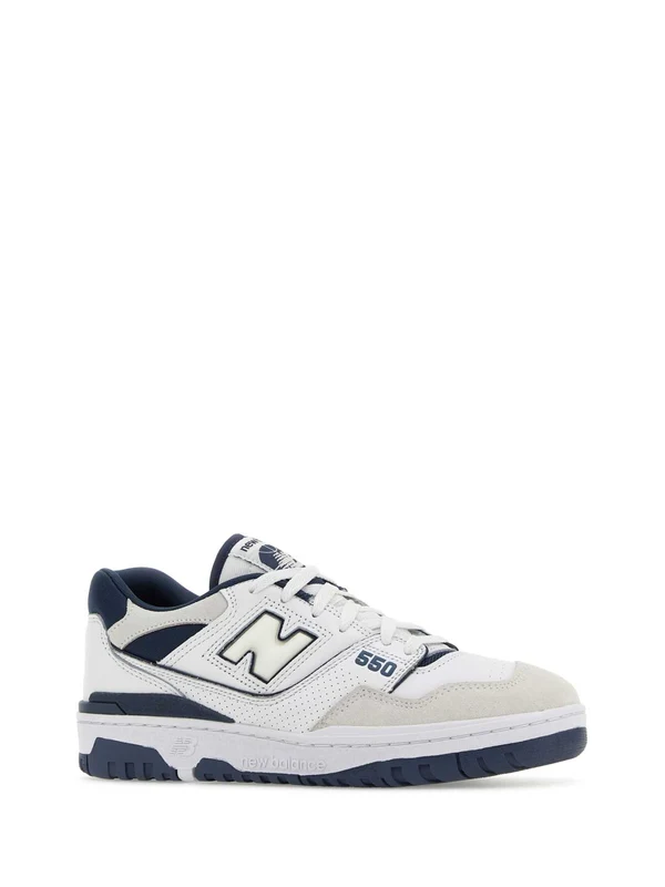 New Balance White Low Top Sneakers - Image 2