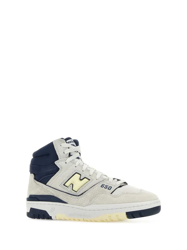 New Balance Grey High Top Sneakers - Image 2