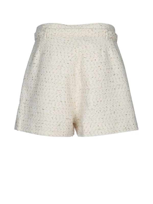 Self-Portrait Ivory Shorts - Image 2