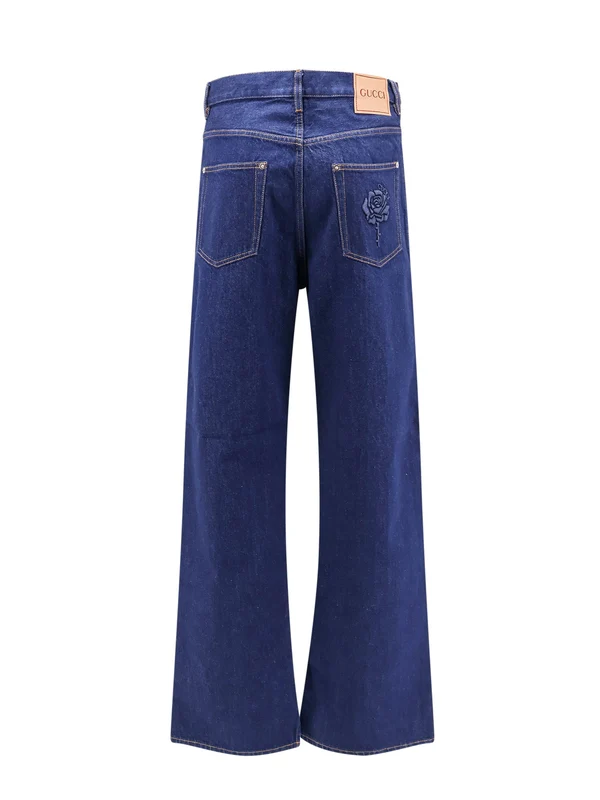 Gucci Blue Denim Pants - Image 2