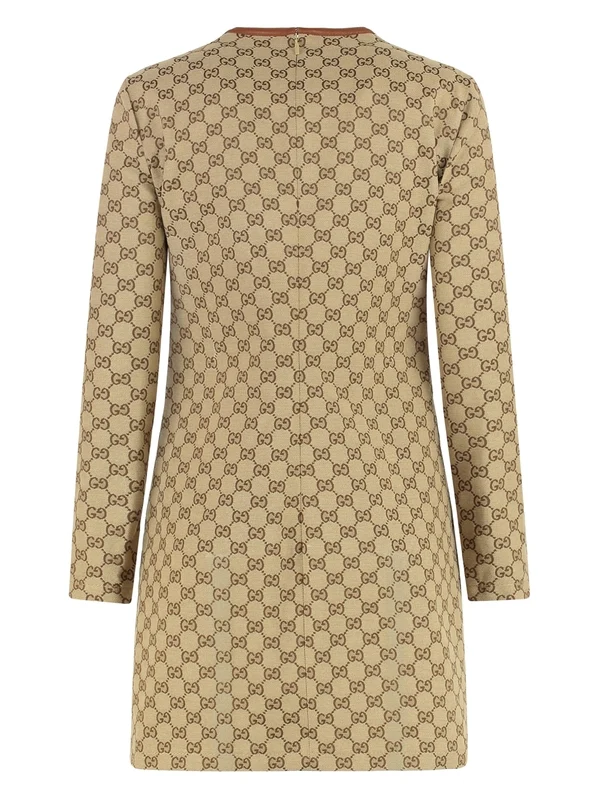 Gucci Brown Mini Dress - Image 2