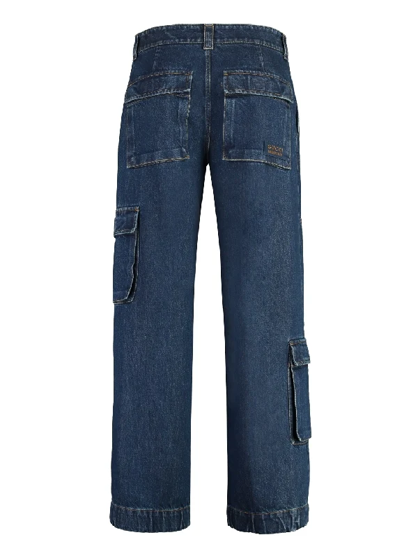 Gucci Blue Denim Pants - Image 2