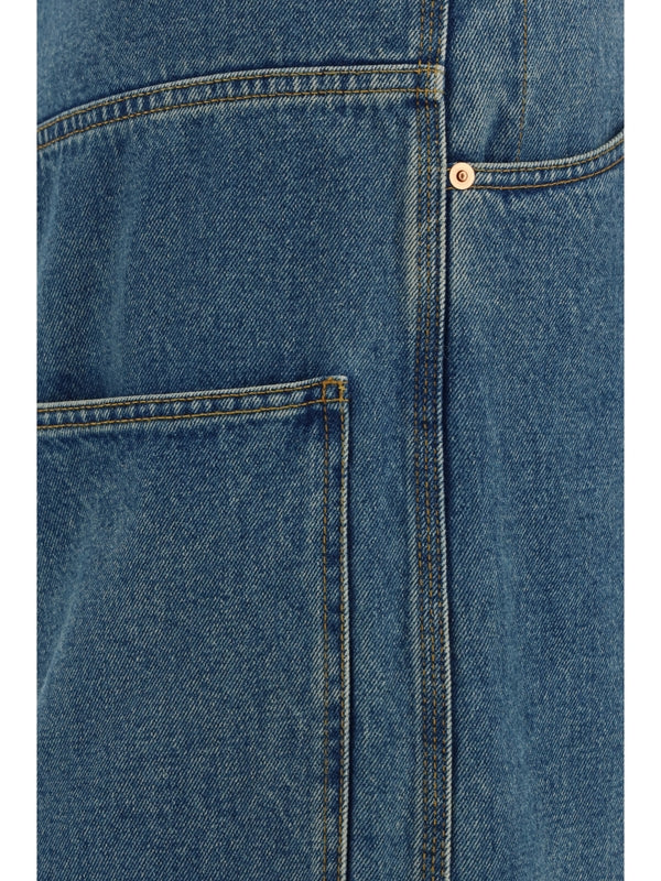 Gucci Blue Denim Pants - Image 3