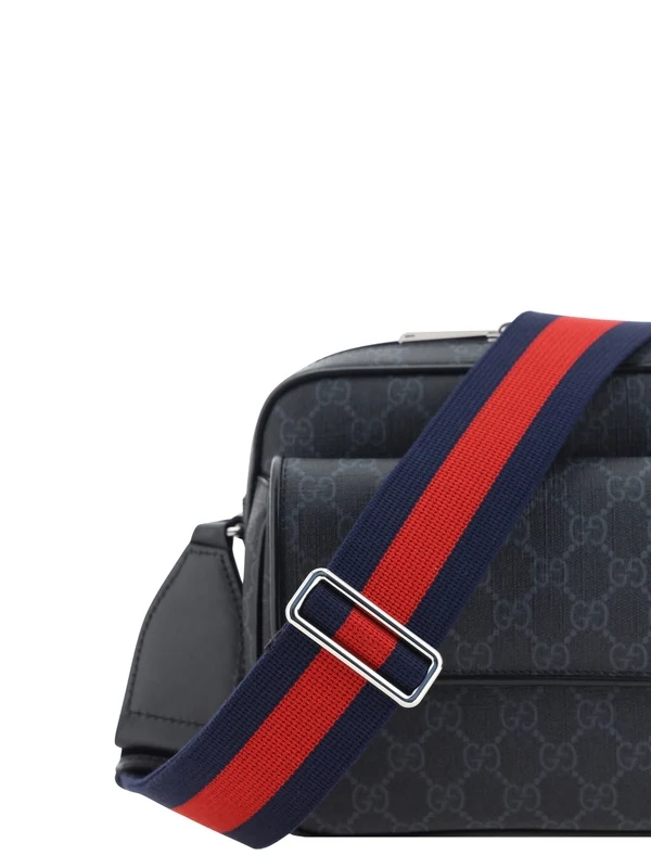 Gucci Black Cross Bags - Image 4