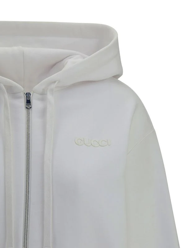 Gucci White Hoodies - Image 3
