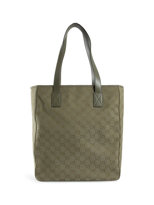 Gucci Gg Medium Green Tote Bags - Image 2