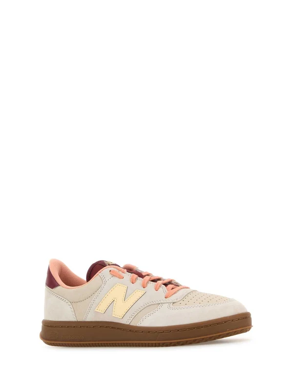 New Balance Beige Low Top Sneakers - Image 2