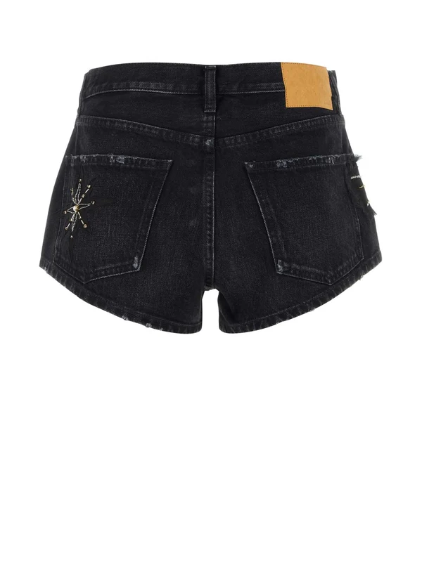 Alanui Black Shorts - Image 2