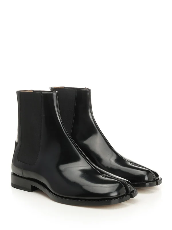 Maison Margiela Black Ankle Boots - Image 2