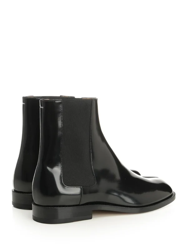 Maison Margiela Black Ankle Boots - Image 3