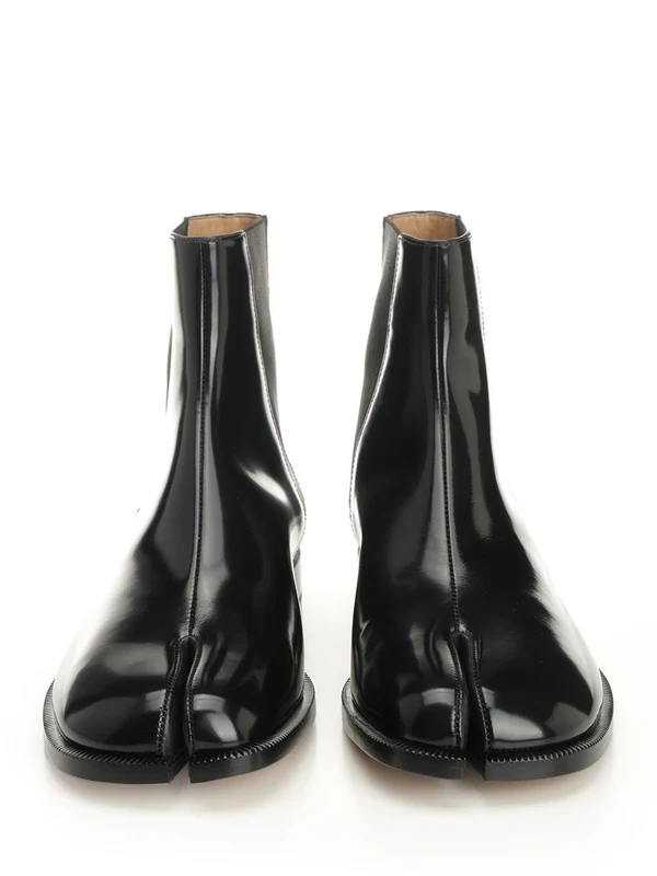 Maison Margiela Black Ankle Boots - Image 5