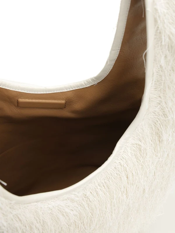 Dries Van Noten White Tote Bags - Image 4