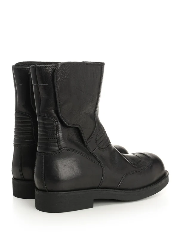 Mm6 Maison Margiela Black Ankle Boots - Image 3