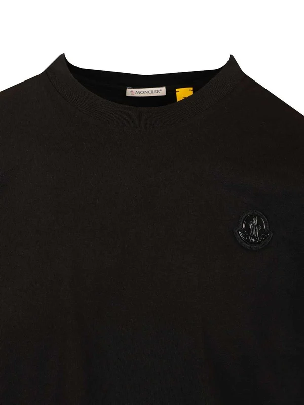 Moncler Black Half Sleeve - Image 3