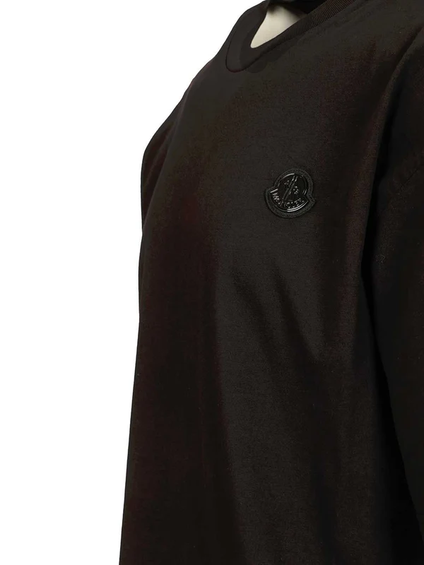 Moncler Black Half Sleeve - Image 4