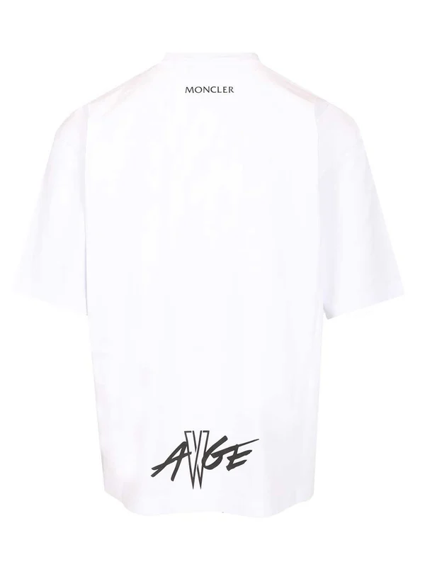 Moncler White Half Sleeve - Image 2