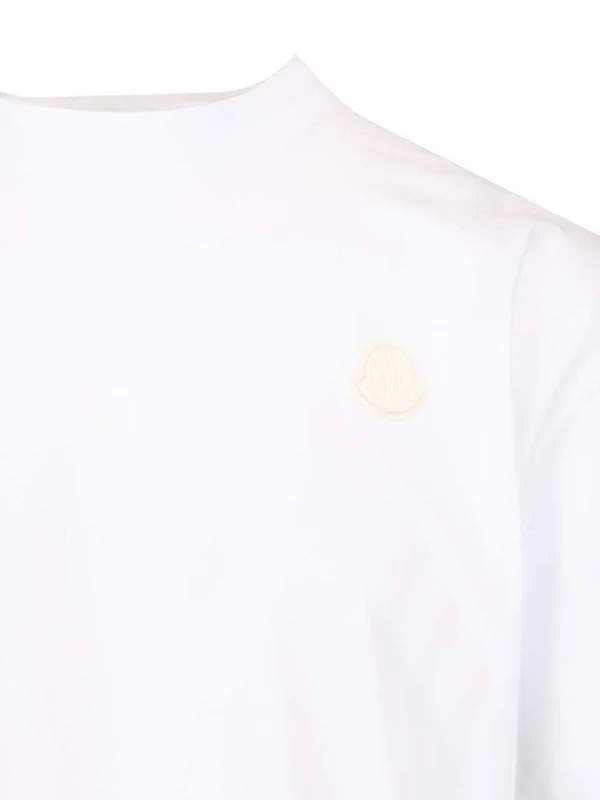 Moncler White Half Sleeve - Image 3