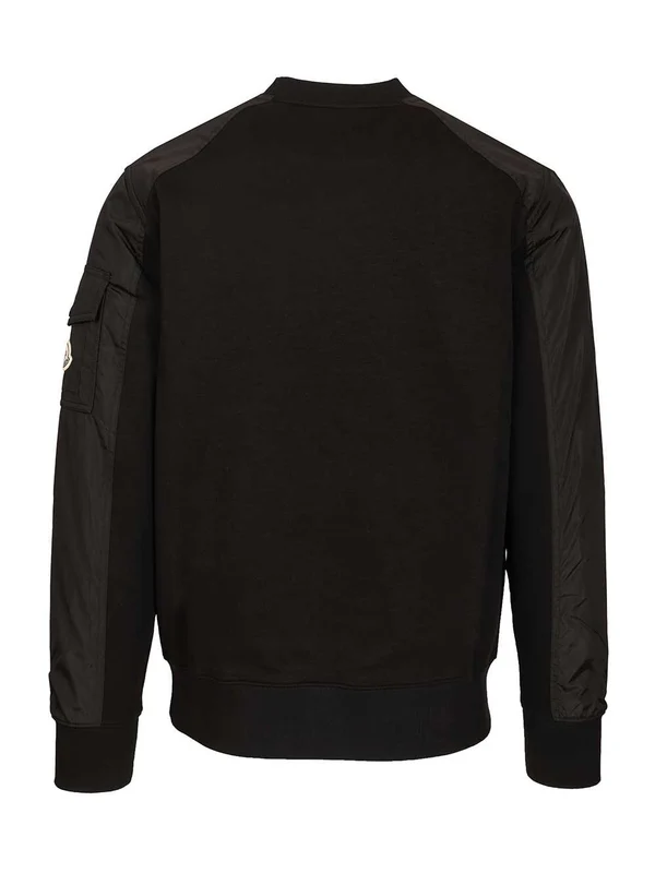 Moncler Black Sweatshirts - Image 2