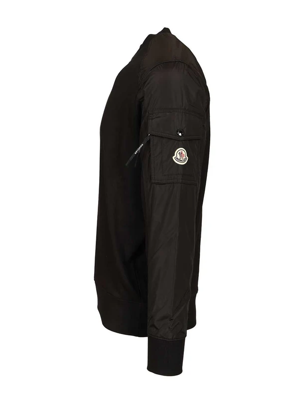 Moncler Black Sweatshirts - Image 3