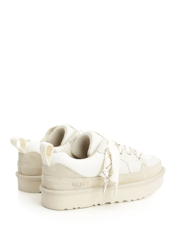 Ugg White Low Top Sneakers - Image 3