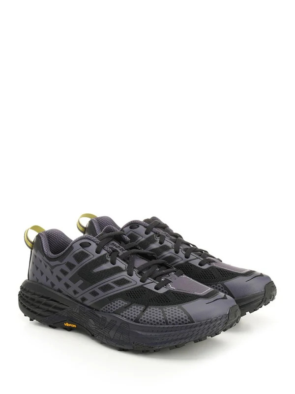 Hoka One One Black Low Top Sneakers - Image 2
