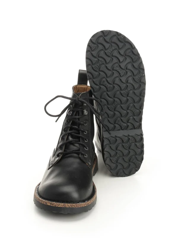 Birkenstock Black Lace-Up Boots - Image 5