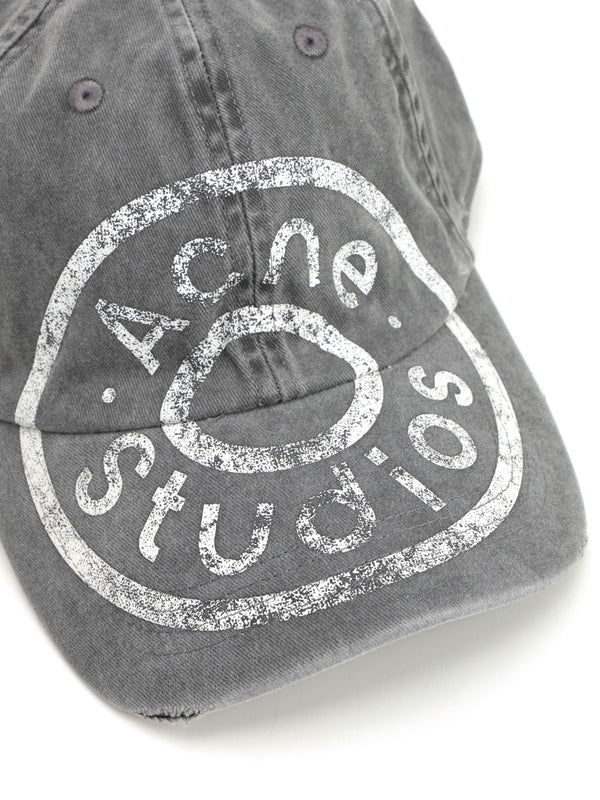 Denim Logo Grey Cap - Image 4