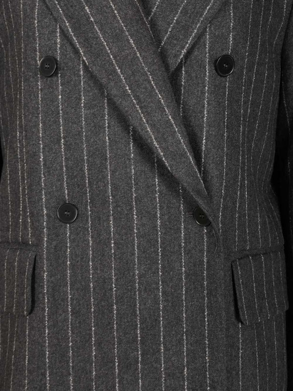 Loulou De Saison Grey Tailored Jackets - Image 4