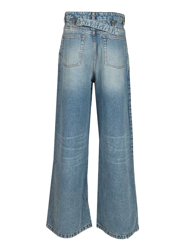 Ami Blue Denim Pants - Image 2