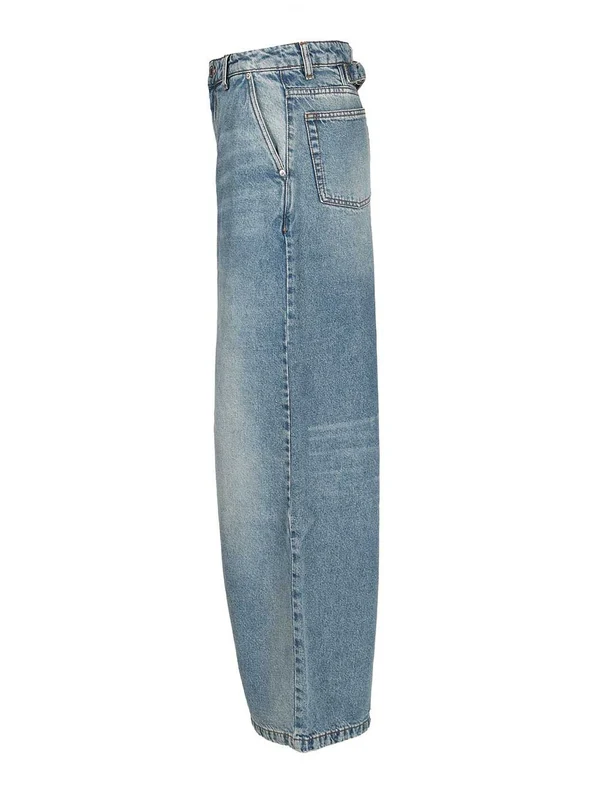 Ami Blue Denim Pants - Image 3