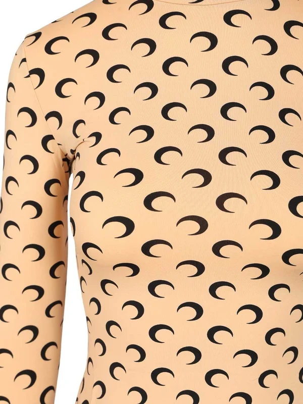 Marine Serre Beige Long Sleeve - Image 4