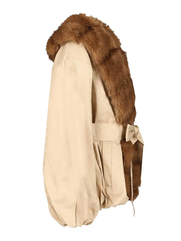 Rotate Brown Beige Jackets - Image 3