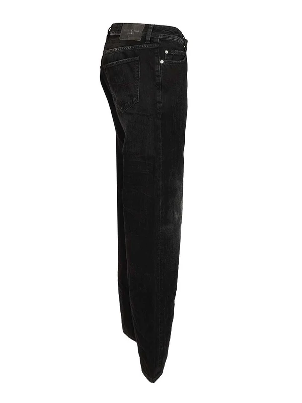 Relaxed Fit Black Denim Pants - Image 3