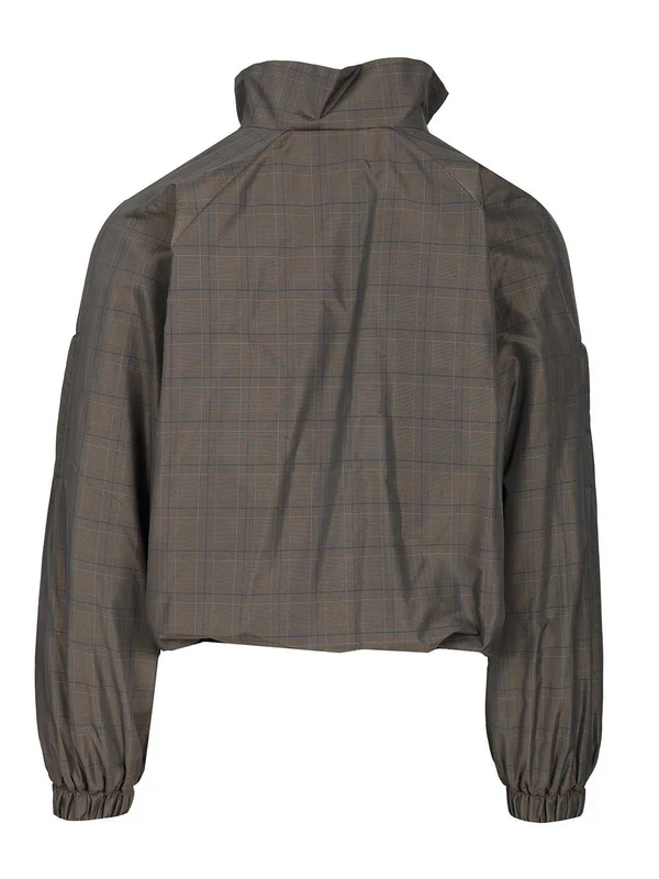 Tracksuit Grey Check Jacket - Image 2