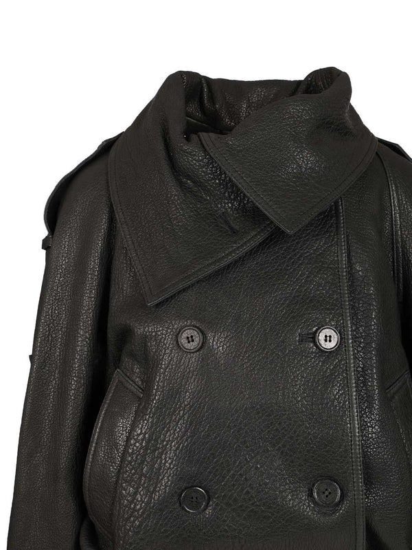 Black Leather Jacket - Image 4
