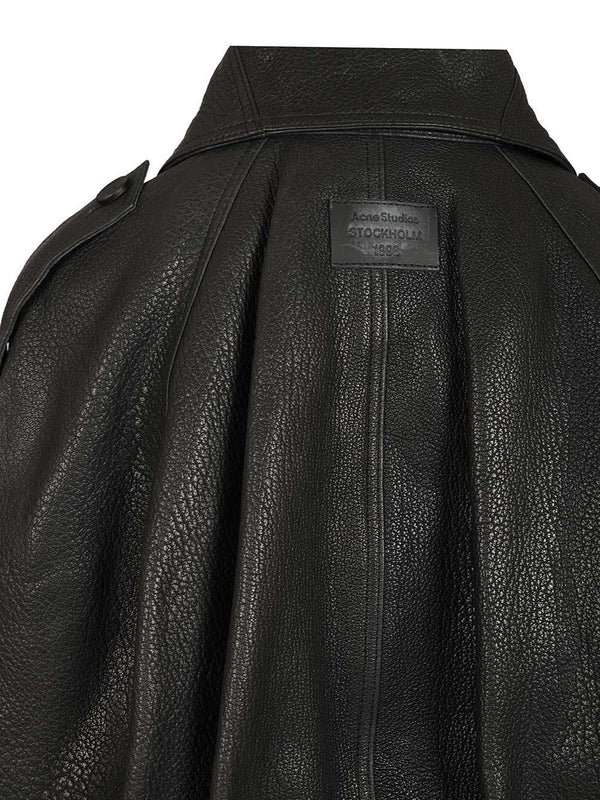 Black Leather Jacket - Image 5
