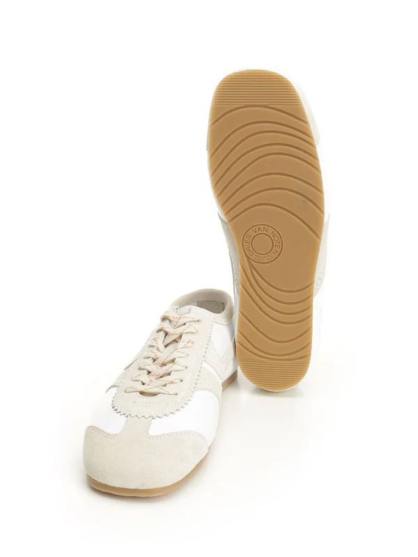 Dries Van Noten White Low Top Sneakers - Image 5