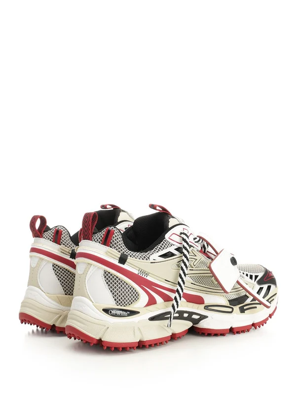 Off-White Multicolor Low Top Sneakers - Image 3