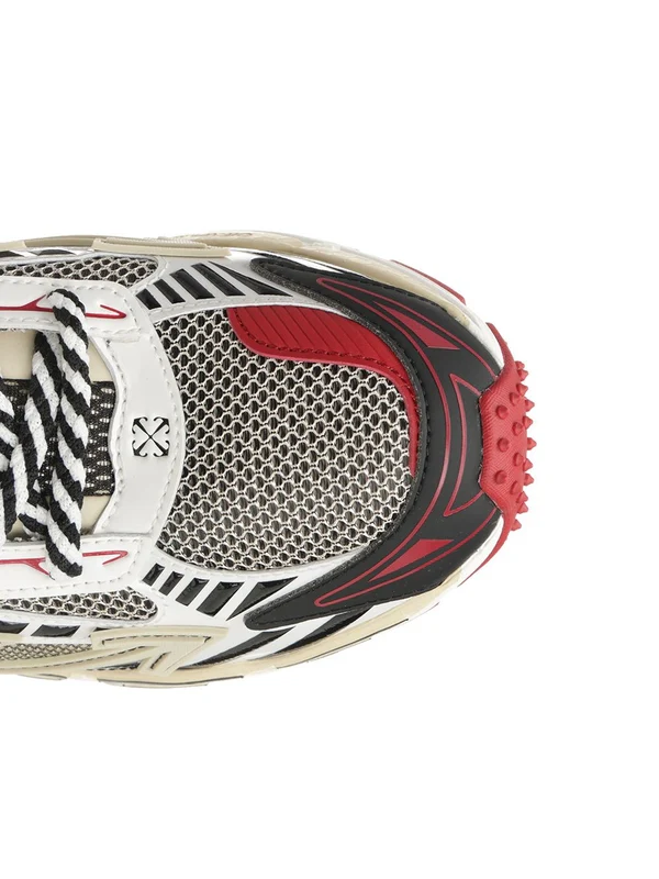 Off-White Multicolor Low Top Sneakers - Image 4