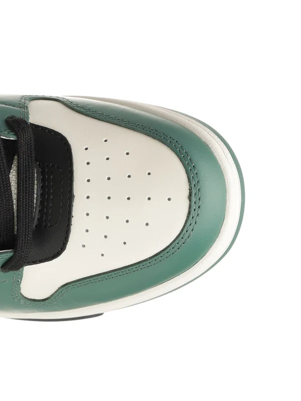 Off-White Green Low Top Sneakers - Image 4