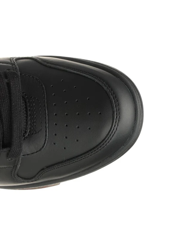 Off-White Black Low Top Sneakers - Image 4