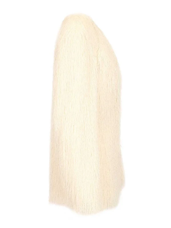 Dries Van Noten Ivory Coats - Image 3