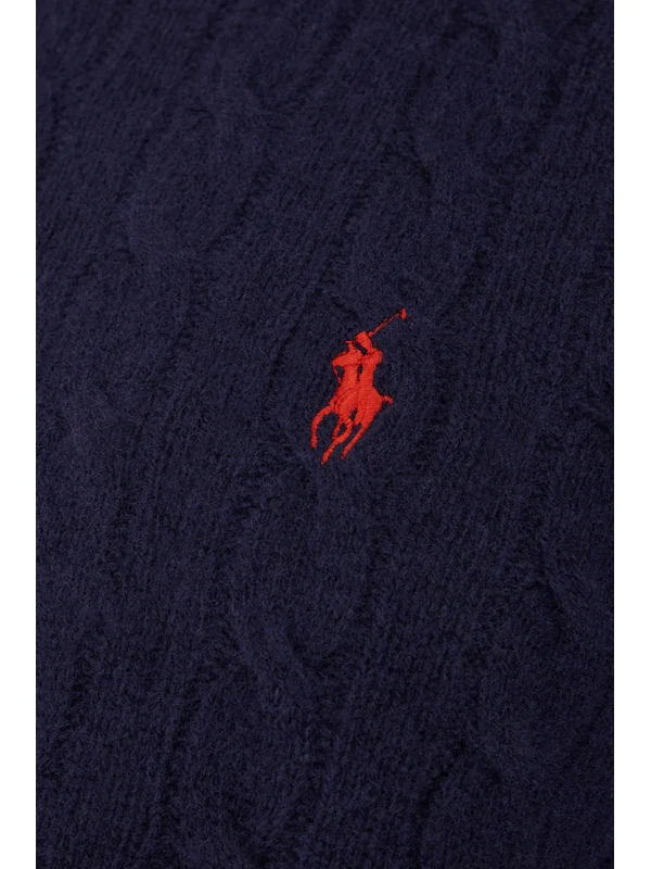 Polo Ralph Lauren Navy Knitted - Image 3