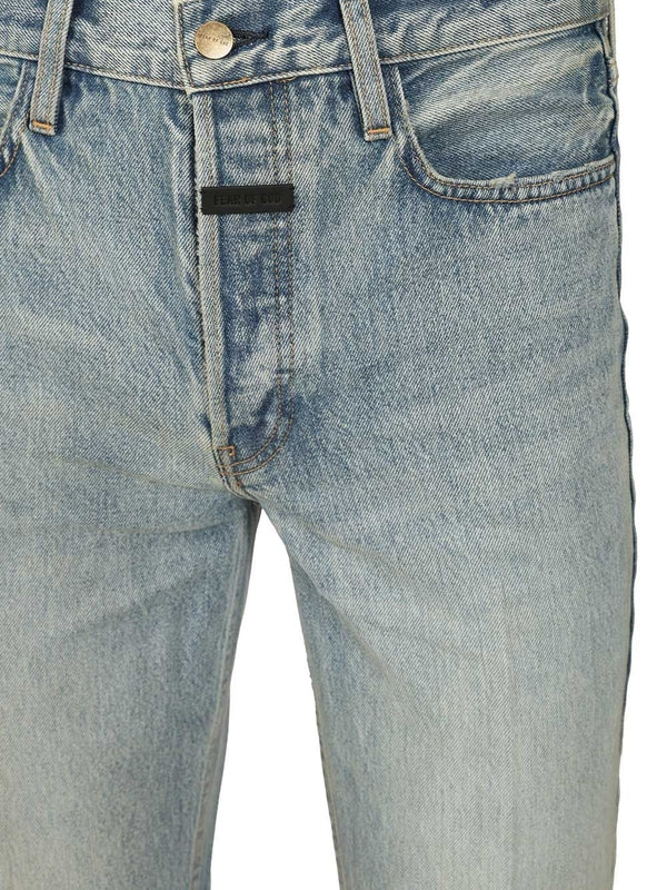 Fear Of God Blue Denim Pants - Image 3