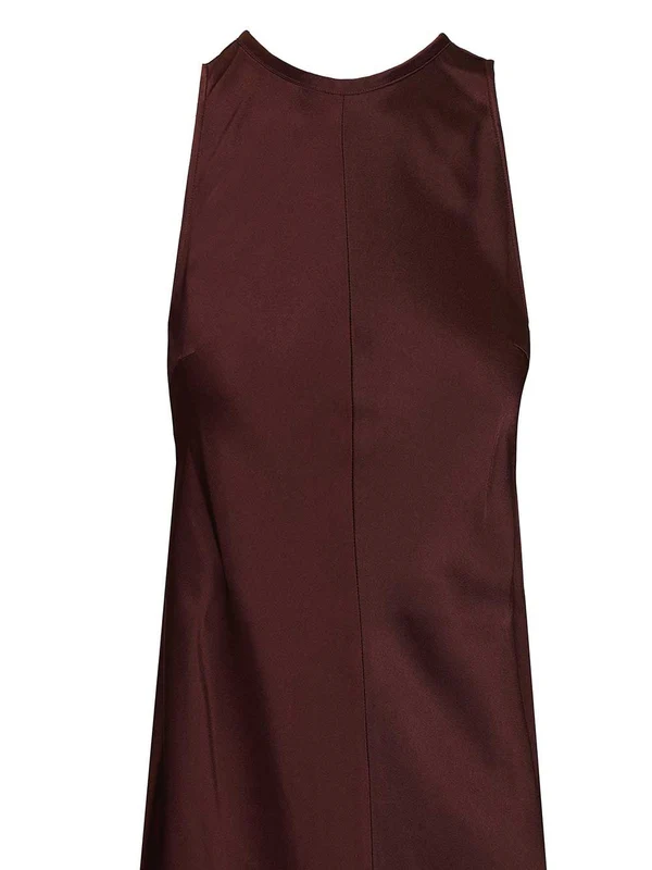 Forte_Forte Burgundy Midi Dress - Image 4