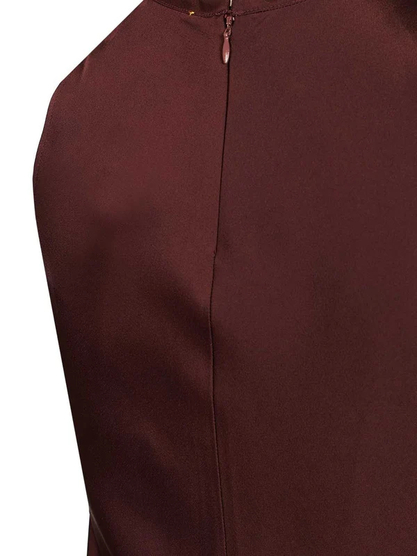 Forte_Forte Burgundy Midi Dress - Image 5