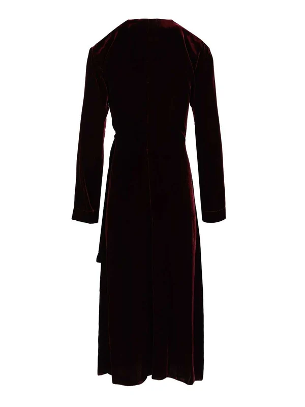 Forte_Forte Burgundy Midi Dress - Image 2